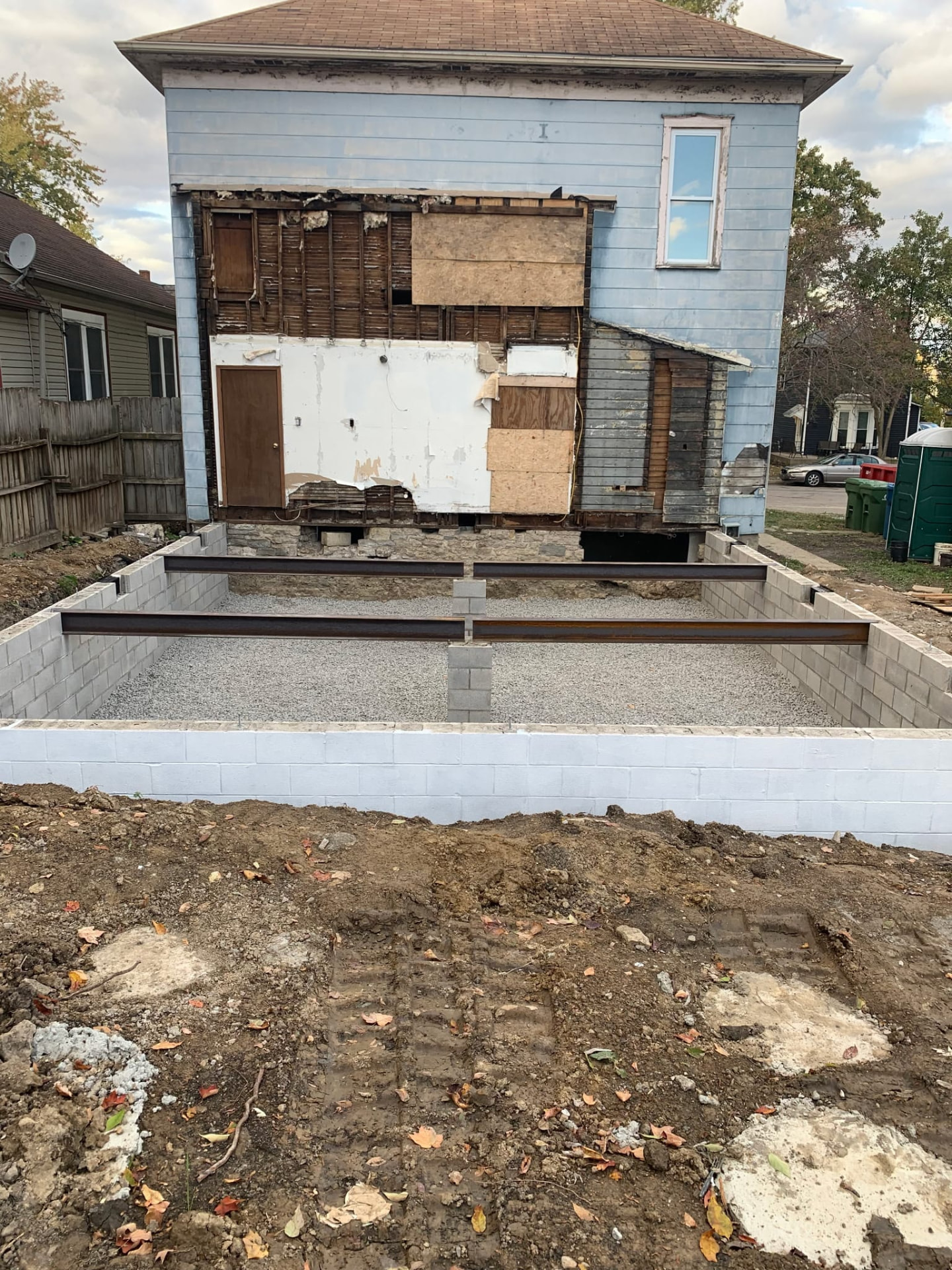Foundation Work renovation service